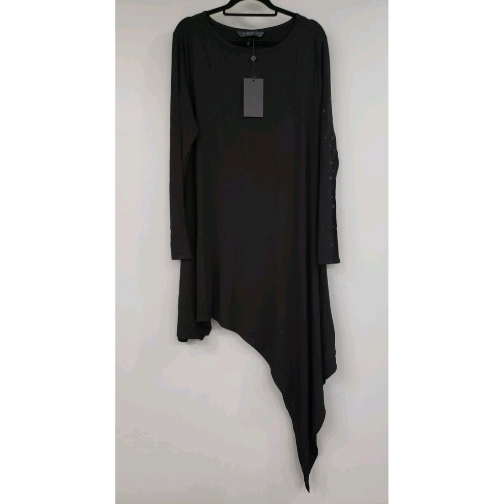 NEW 4XL CELESTIAL Killstar Asymmetric Dress LONG SLEEVE black astrology witchy